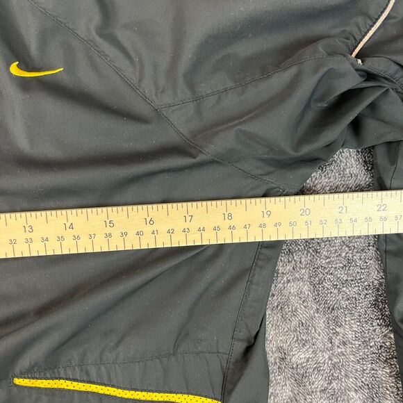 Nike Livestrong Women's 1/2 Zip Windbreaker Jacket Sz L Black Yellow Pullover - Picture 9 of 14
